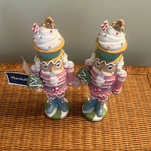 Last day for these; Brand New pink and pastel nutcrackers.  Price is for 2.